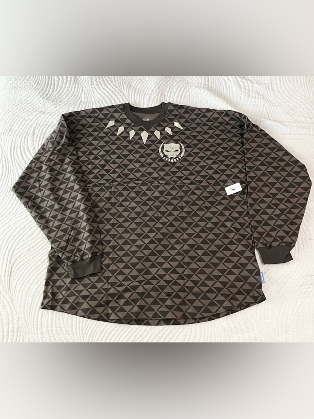 DISNEY PARKS Black Panther Wakanda Forever Spirit Jersey for Adults Size XL NWT